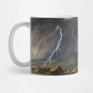 Storm In Medieval Scandinavia Mug